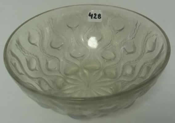R. Lalique Bulbes Bowl