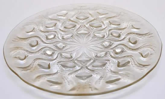 R. Lalique Bulbes Plate