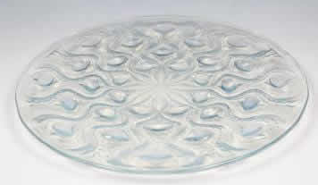 R. Lalique Bulbes Plate