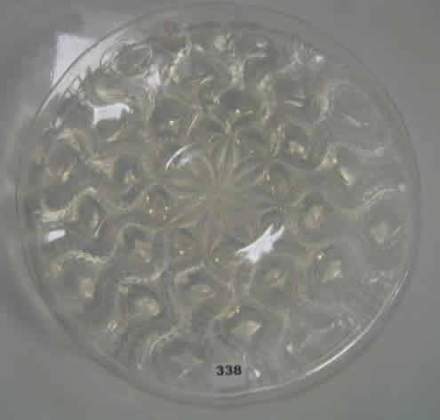 R. Lalique Bulbes Plate