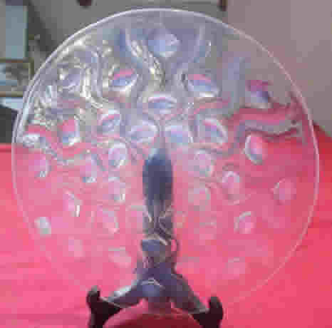 R. Lalique Bulbes Plate