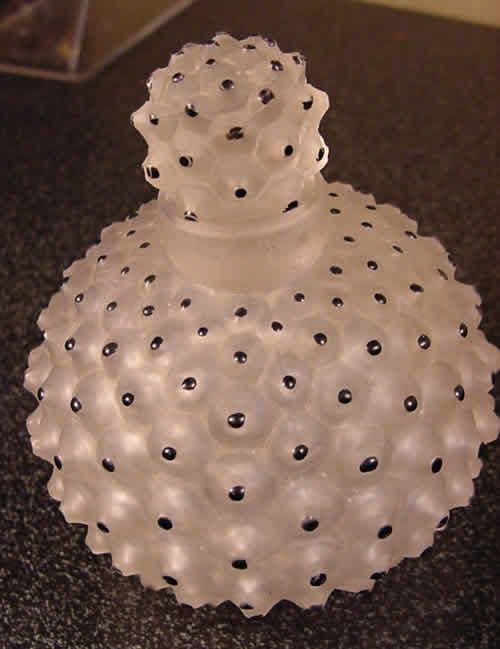 R. Lalique Cactus Perfume Bottle