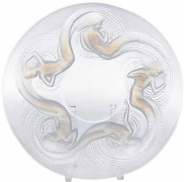 R. Lalique Calypso Plate
