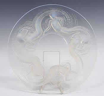 R. Lalique Calypso Plate