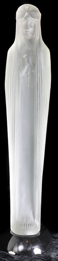 R. Lalique Calypso Source De La Fontaine Statue