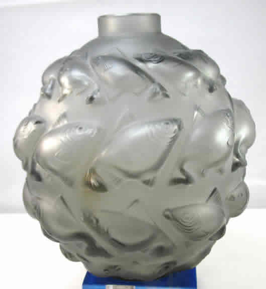R. Lalique Camaret Vase