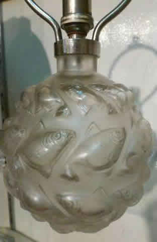 R. Lalique Camaret Lamp