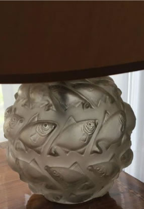 R. Lalique Camaret Vase
