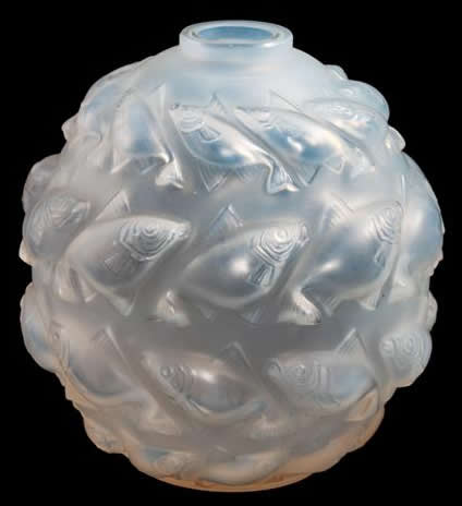 R. Lalique Camaret Vase