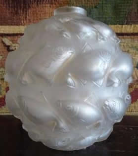 R. Lalique Camaret Vase