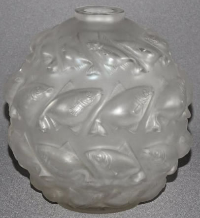 R. Lalique Camaret Vase
