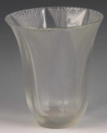 R. Lalique Campanule Vase