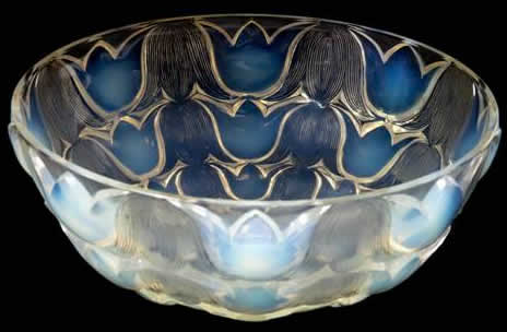 Rene Lalique Campanules Bowl 