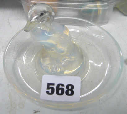 R. Lalique Canard Ashtray