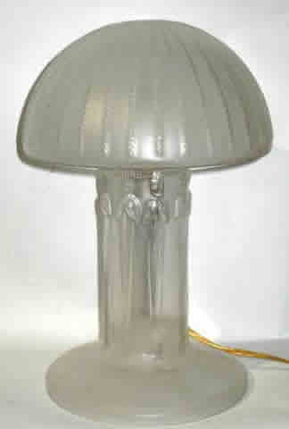 R. Lalique Cariatides Lamp