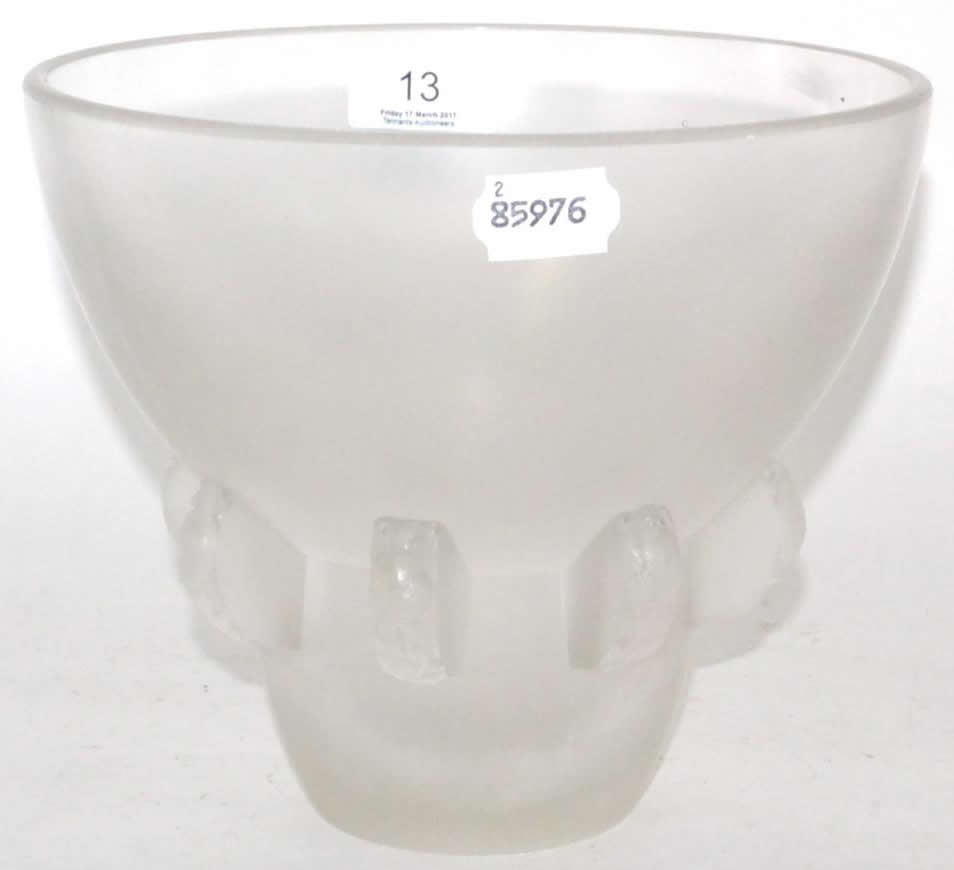 R. Lalique Carthage Vase