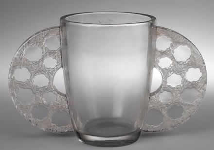 R. Lalique Caudebec Vase