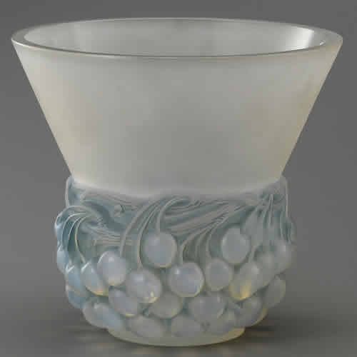 R. Lalique Cerises Vase