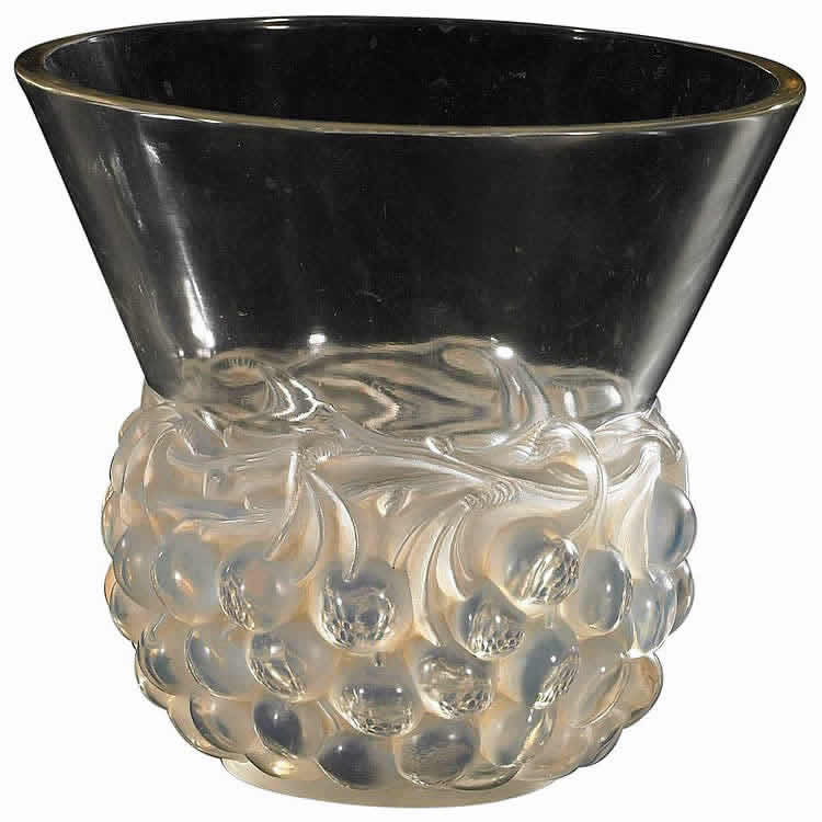 R. Lalique Cerises Vase