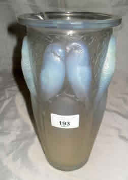R. Lalique Ceylan Vase