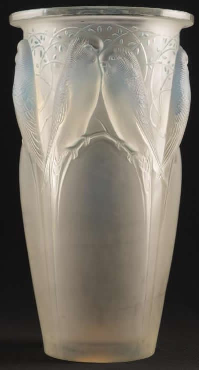R. Lalique Ceylan Vase