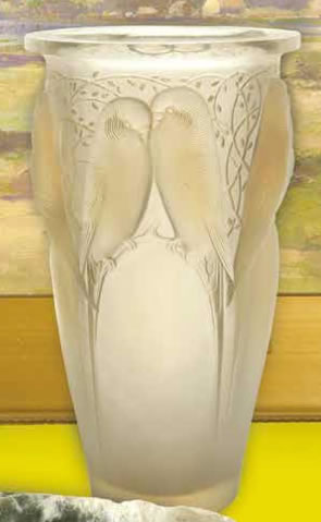 R. Lalique Ceylan Vase
