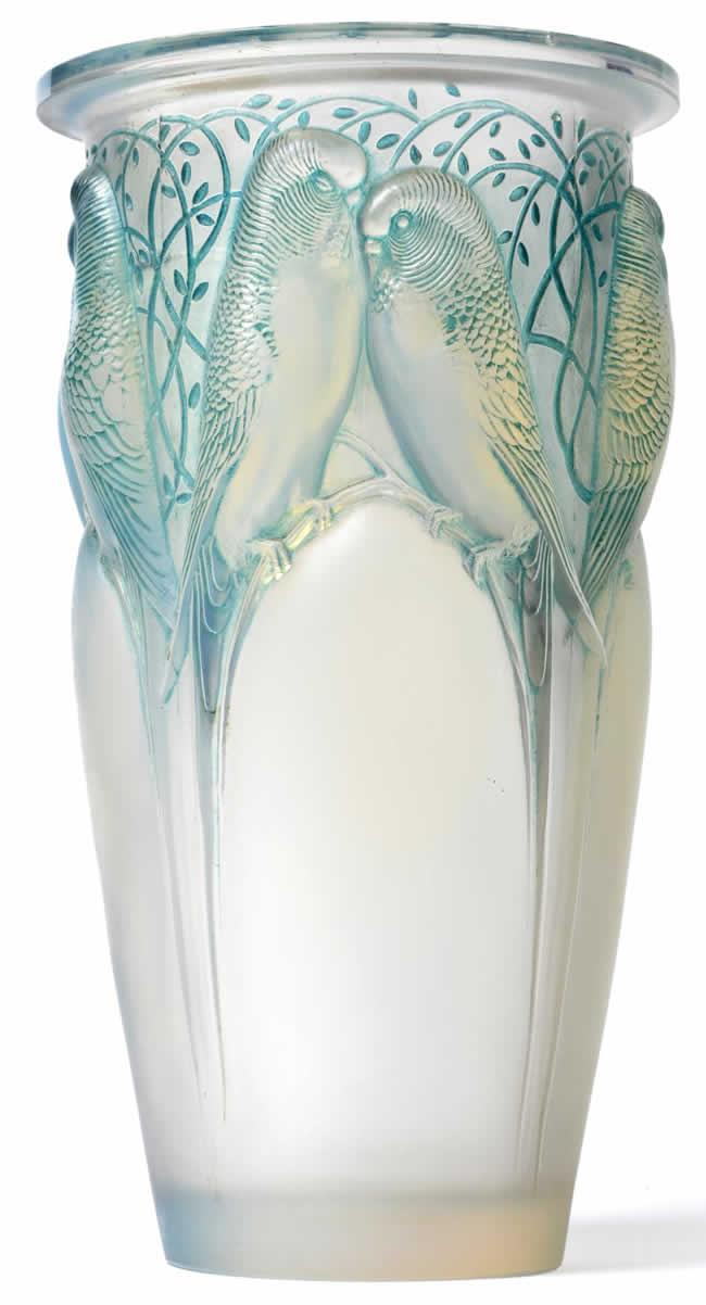 R. Lalique Ceylan Vase