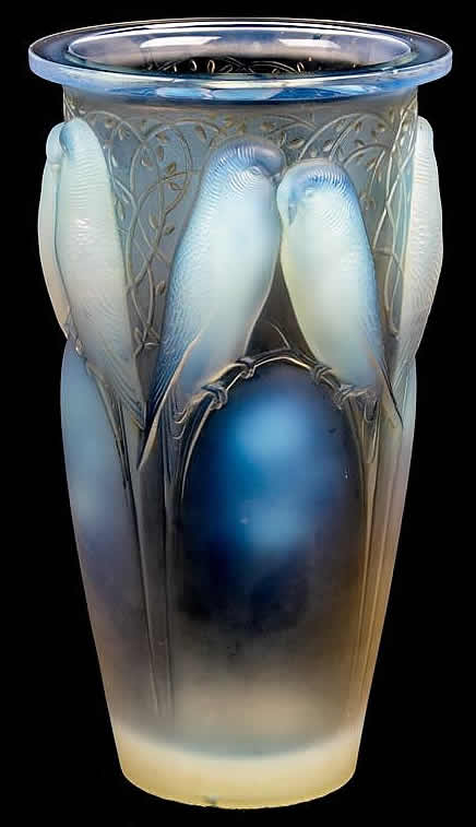 R. Lalique Ceylan Vase