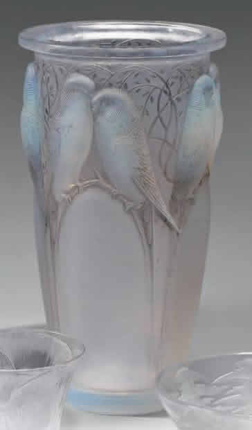 R. Lalique Ceylan Vase
