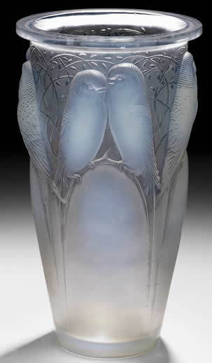 R. Lalique Ceylan Vase