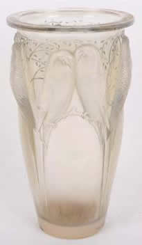 R. Lalique Ceylan Vase