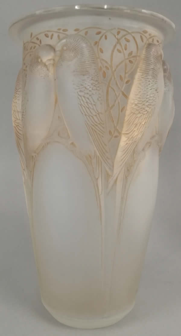 R. Lalique Ceylan Vase
