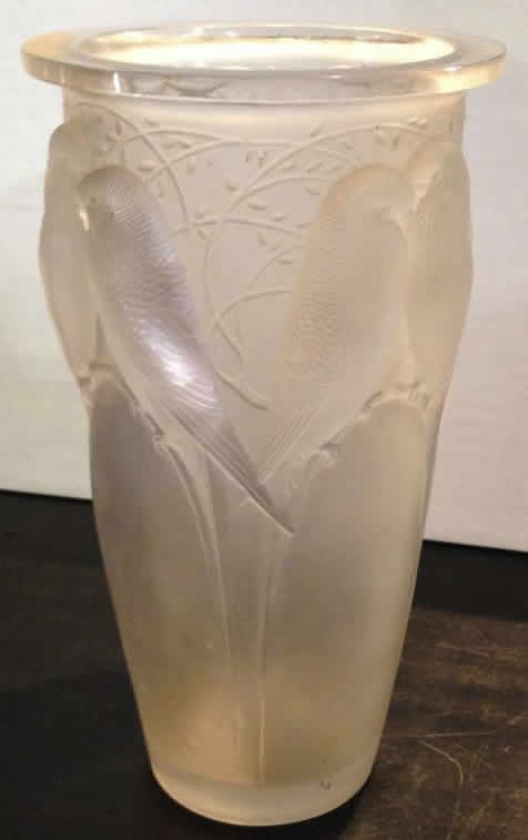 R. Lalique Ceylan Vase
