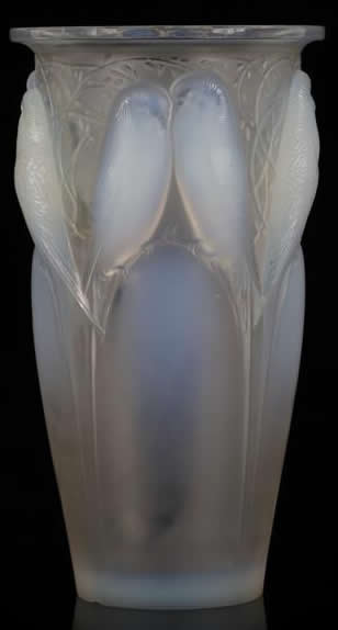R. Lalique Ceylan Vase