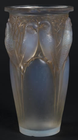 R. Lalique Ceylan Vase