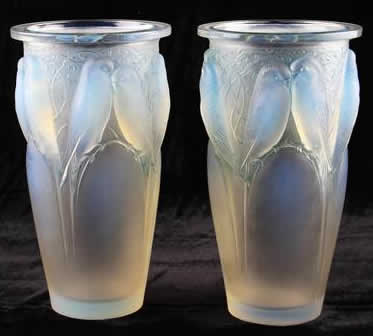 R. Lalique Ceylan Vase