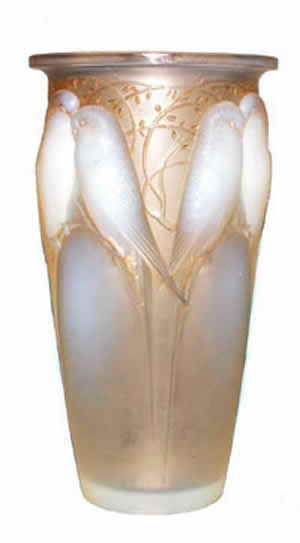 R. Lalique Ceylon Vase
