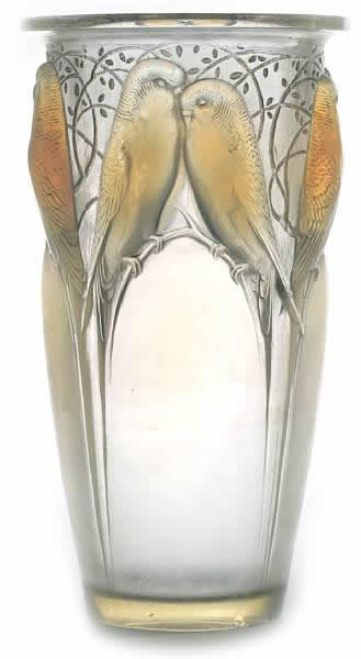 R. Lalique Ceylon Vase