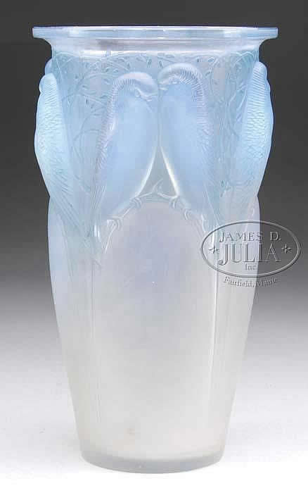 R. Lalique Ceylon Vase