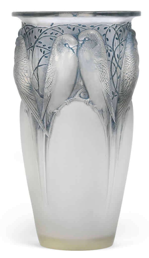 R. Lalique Ceylon Vase