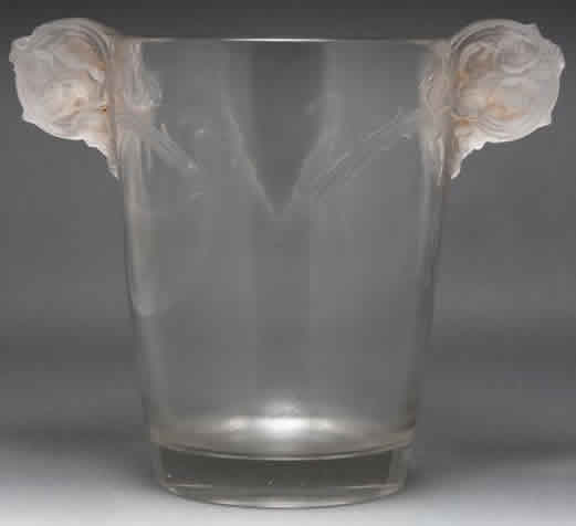 R. Lalique Chamarande Vase