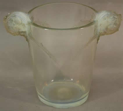 R. Lalique Chamarande Vase
