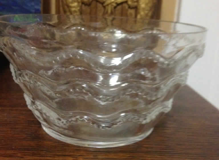 Rene Lalique Chambertin Bowl