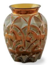 R. Lalique Chamois Vase