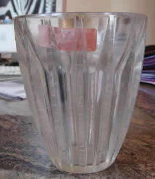 R. Lalique Chamonix Vase