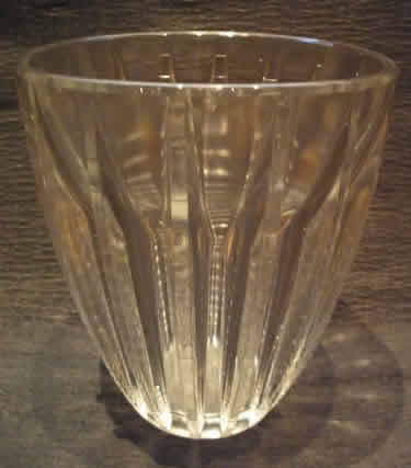 R. Lalique Chamonix Vase