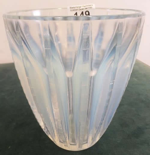 R. Lalique Chamonix Vase