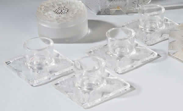 R. Lalique Chantilly Bougeoir