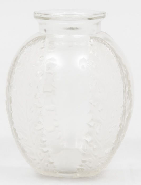 R. Lalique Chardons Vase