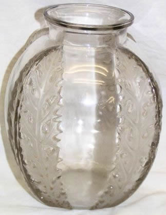 R. Lalique Chardons Vase